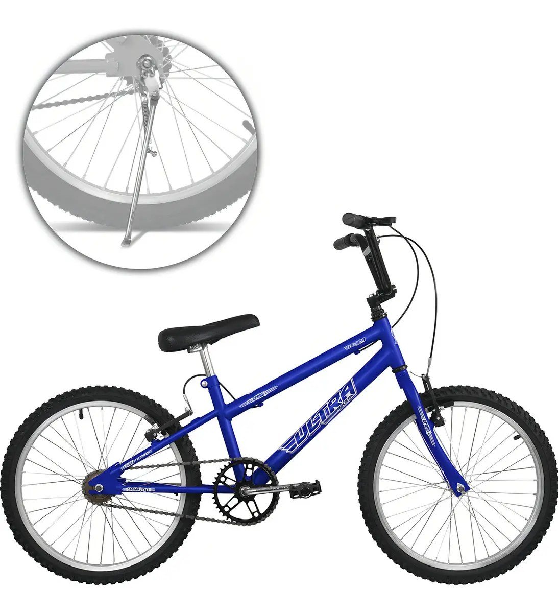Ultra Bikes Rebaixada Aro 20 Amarela