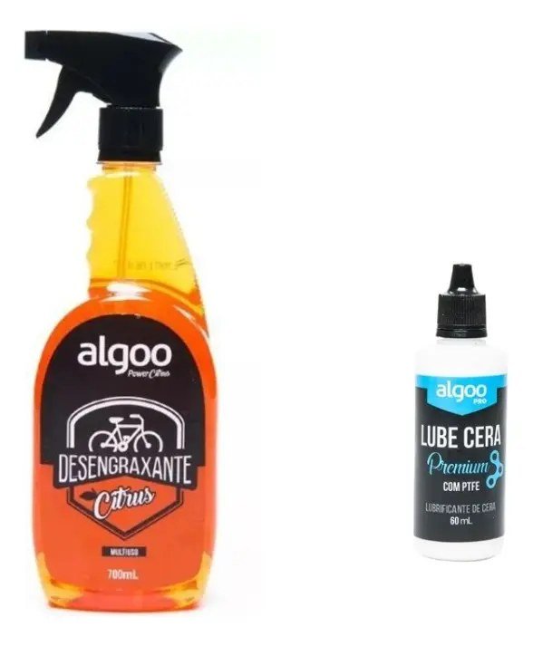 Kit Desengraxante e Cera Algoo