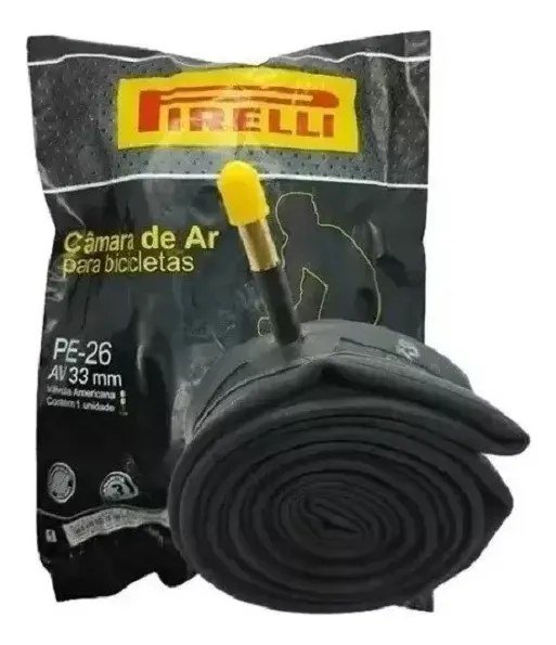 Câmara Pirelli Aro 26 Bico Grosso