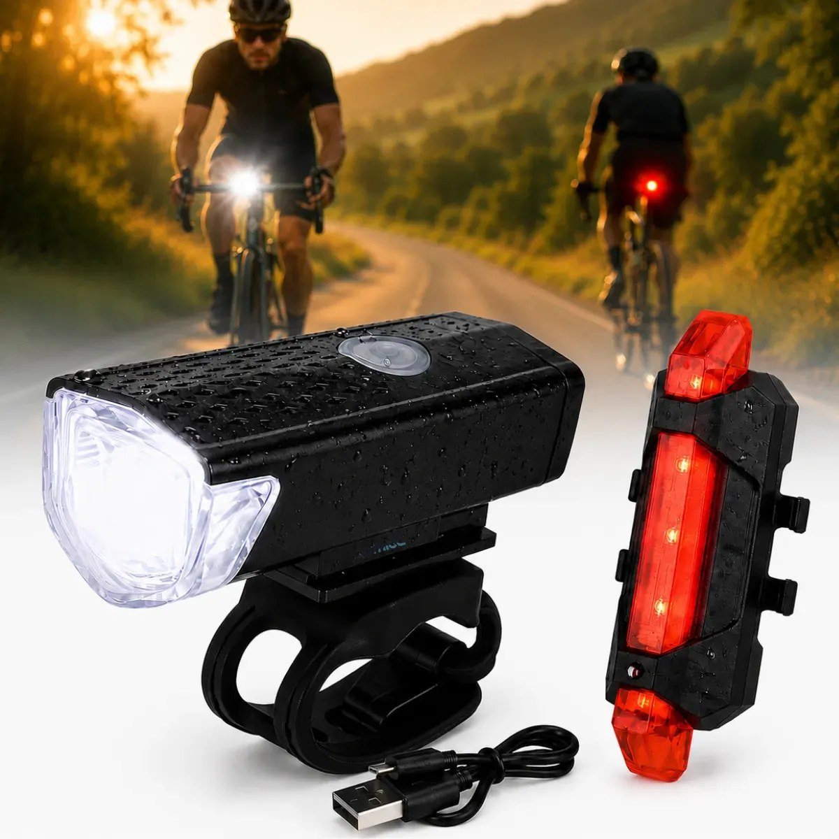 Kit Farol e Lanterna Blackbom