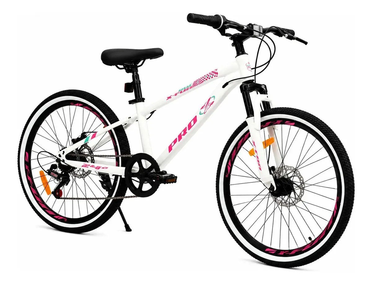 Bicicleta Pro-X Xfun Aro 24 Rosa