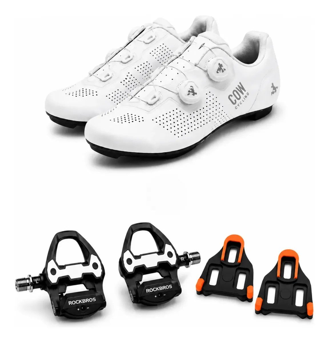 Cow Cycling Speed RC302 + Pedal Rockbros