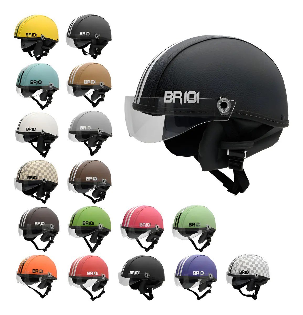Capacete BR 101 Scooter com Viseira
